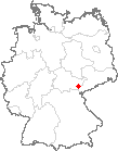 Karte Merkendorf, Thüringen